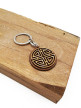 Wooden Keychain Design of Luck 福  - Wooden Keychain Design of Luck 福 