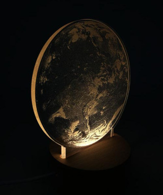 EG17001 Raster Earth LED Plaque