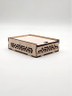 Wooden Slot In Box With Motifs - Wooden Slot In Box With Motifs