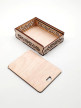 Wooden Slot In Box With Motifs - Wooden Slot In Box With Motifs