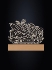 TPA923008-04(EG17013-LW-PC17013) Arowana LED Plaque TPA923008-04(EG17013-LW-PC17013) Arowana LED Plaque