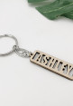 Wooden Keychain With Name - Personalised - Wooden Keychain With Name - Personalised