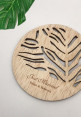 Wedding Door Gift Wood Coaster - Wedding Door Gift Wood Coaster