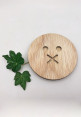 Emoji Silent Wood Coaster (117W0024) - Emoji Silent Wood Coaster (117W0024)