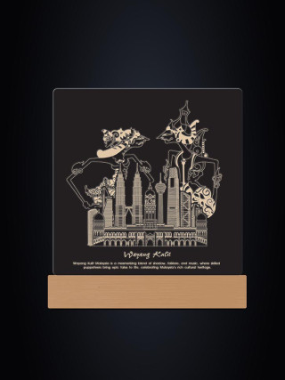 TPA923001-01(EG17013-LW-PC17013) Wayang Kulit LED Plaque