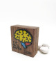 TPW923024 Wooden Plaque Cube  - TPW923024 Wooden Plaque Cube 