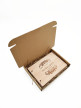 Custom Wooden Ring Binder Invitation Engraved Guest Book  - Custom Wooden Ring Binder Invitation Engraved Guest Book 