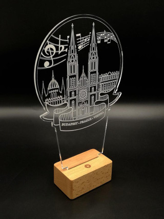 EG17003 / EG17011 Custom Europe Tour LED Plaque 