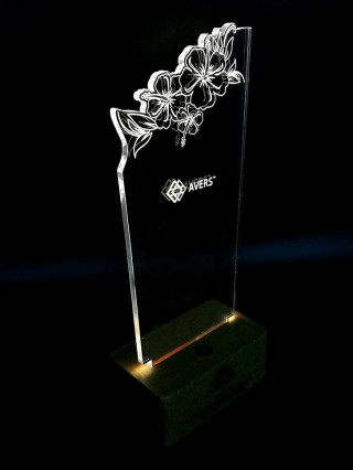 EG17003 / EG17011 Bunga Raya LED Plaque