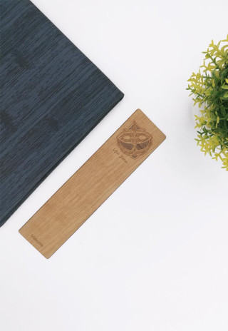 Wau Bulan Wooden Bookmark
