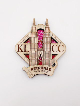 Petronas Twin Tower Klcc Magnet