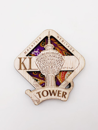 KL Tower Magnet 