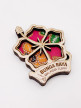Bunga Raya Malaysia Magnet - Bunga Raya Malaysia Magnet
