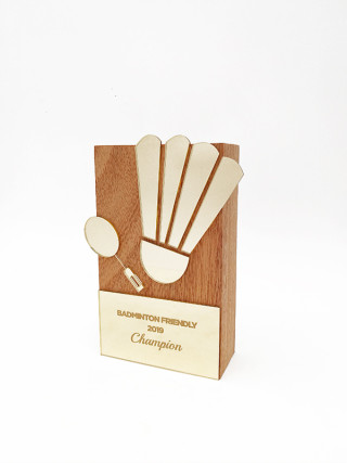 TPW923014 Badminton Trophy 