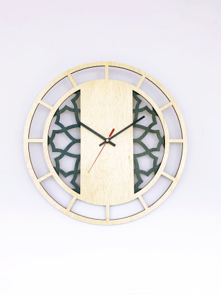 Custom wooden wall clock
