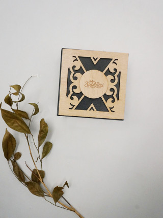 PC00040-1A Hari Raya Box for Kurma 10.8cm X 10.8cm X 4.5cm