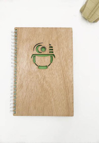 Personalised Wooden Notebook Malaysia